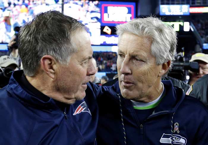 Pete Carroll Bill Belichick